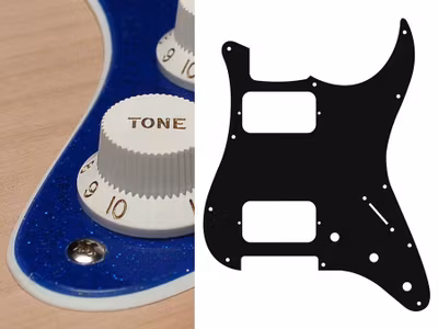 Boston ST-233 Pickguard Strat - Sparkling Blue