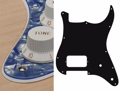 Boston ST-244 Pickguard Strat - Pearl Purple