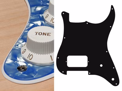 Boston ST-244 Pickguard Strat - Pearl Ocean Blue