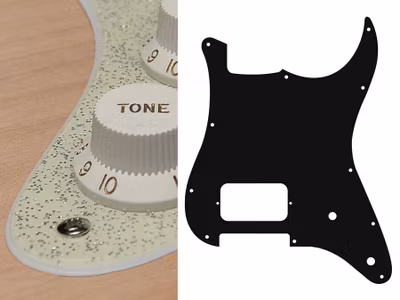 Boston ST-244 Pickguard Strat -  Sparkling Champagne