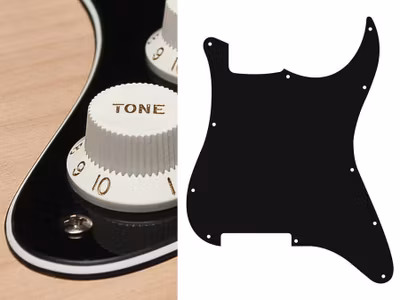 Boston ST-300 Pickguard Strat - Black