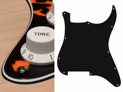 Boston ST-300 Pickguard Strat - Wild Cat Orange