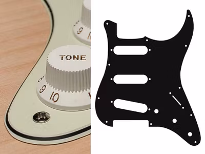 Boston ST-313 Pickguard Strat - Mint Green