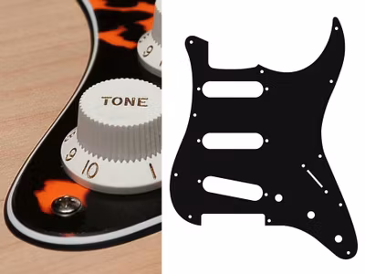 Boston ST-313 Pickguard Strat - Wild Cat Orange