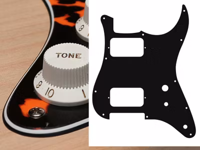 Boston ST-331 Pickguard Strat - Wild Cat Orange