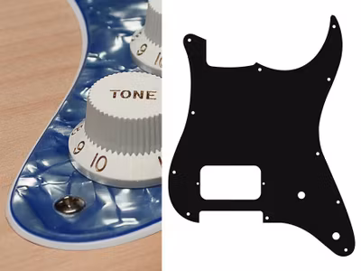 Boston ST-344 Pickguard Strat - Pearl Violet