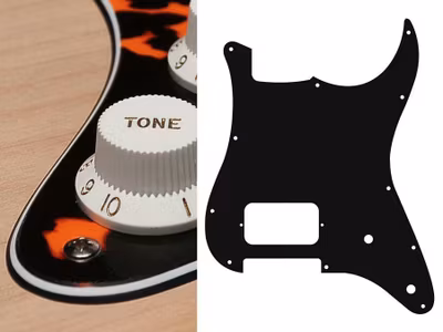 Boston ST-344 Pickguard Strat - Wild Cat Orange