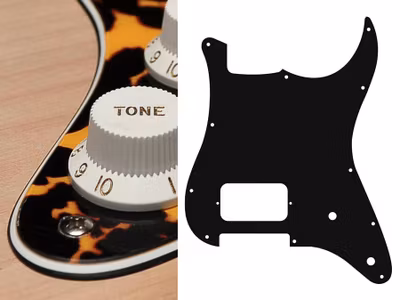 Boston ST-344 Pickguard Strat - Wild Cat Yellow