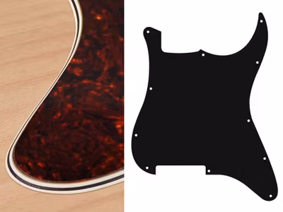 Boston ST-400 Pickguard Strat - Tortoise Intense