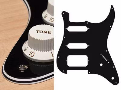 Boston ST-422 Pickguard Strat - Black