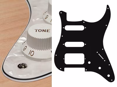 Boston ST-423 Pickguard Strat - Pearl White