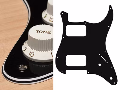 Boston ST-432 Pickguard Strat - Black