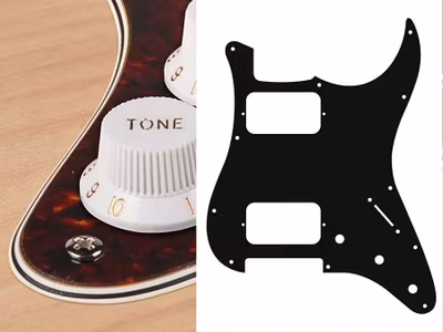 Boston ST-433 Pickguard Strat - Tortoise Intense