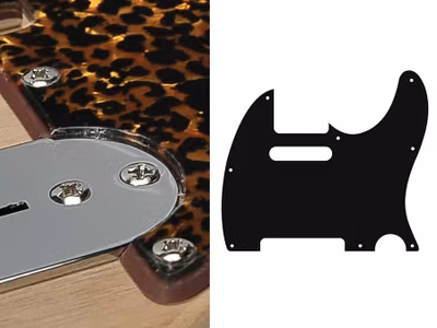 Boston TE-210 Pickguard Tele - Tiger Brown Pearl