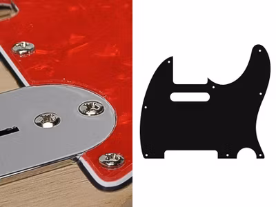 Boston TE-310 Pickguard Tele - Pearl Red