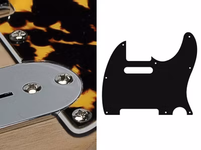 Boston TE-310 Pickguard Tele - Wildcat Yellow
