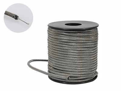 Boston PBWS50 USA Made Cotton Braided Push Back Wire - 50 ft