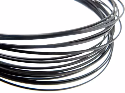 Incudo IN503 ABS Guitar Purfling Black Plain - 1600x2x1.5 mm