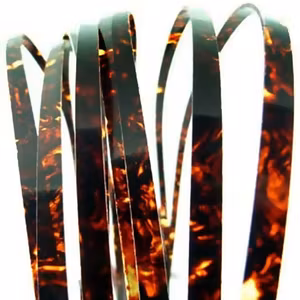 Incudo IN650 Celluloid Guitar Binding Dark Tortoise Shell - 1600x6x1.5 mm