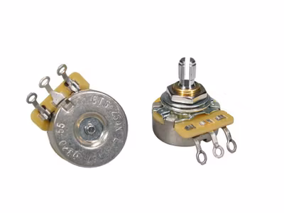 CTS USA B55 Potentiometer 250k Linear - Short Bushing