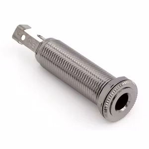 Pure Tone Mono/Stereo Tube Telejack - Svart Nickel