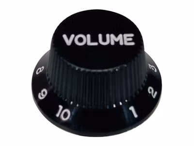Boston KB-244-V Bell Knob Black