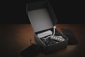 Gramel Guitars "The Charlie & Broadcaster set" inkl plektrumskydd och fräsmall till tele