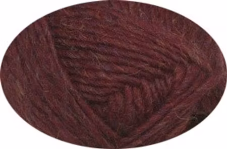 Álafoss lopi-ruby red heather 9962