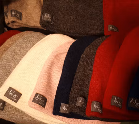 Mössa i merinolammull-beanie