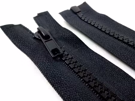 Delbar dragkedja-Svart-70 & 75