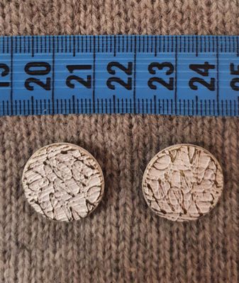 Knapp vit struktur-metall 20mm