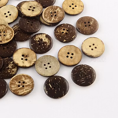 Knapp-cocos-4 hål- 23 mm