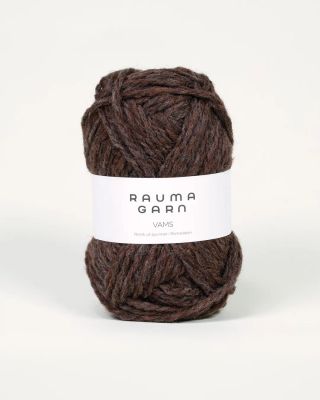 Vams-Mørk brun melert-64