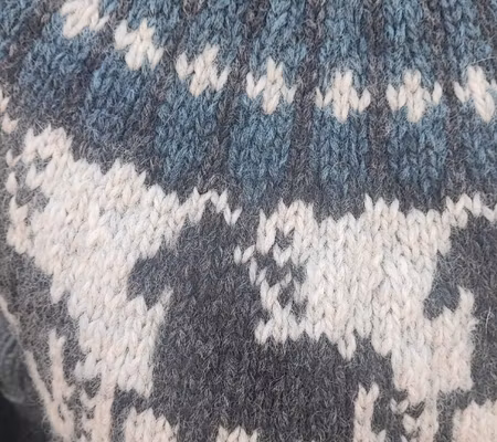 Ankis hästtröja i vams norsk ull M