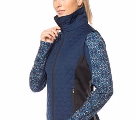 Kerrits täckväst med ullig insida