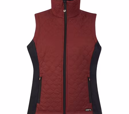 Kerrits täckväst med ullig insida