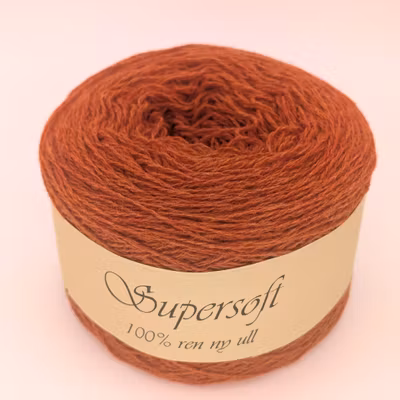 Supersoft 100% ull-Burnt orange 371
