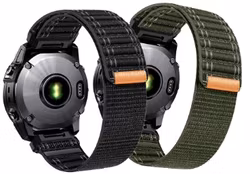 Nyhet! Nylonreimer i 20mm til Garmin – Perfekt til din Fenix 8-43mm/7s/6s/5s Plus m.fl