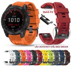 Nydelige QuickFit-reimer i rustfritt stål!