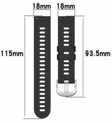 Quick release i 18/20/22MM  til Garmin Venu, Vivoactive, Vivomove mfl.