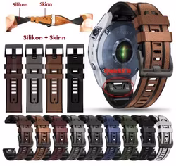 Skinnreimer med Quickfit til Fenix, Forerunner, Tactix, Epix