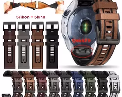 Skinnreimer med Quickfit til Fenix, Forerunner, Tactix, Epix
