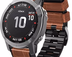 26mm skinnreimer med Quickfit til Garmin klokke