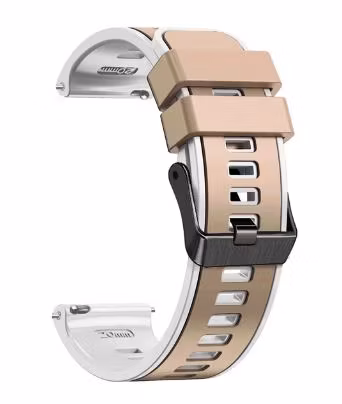 Nydelige fargerike silikonreimer i 18/20/22MM med Quick release til Garmin Venu, Vivoactive, Vivomove
