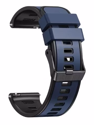 Nydelige fargerike silikonreimer i 18/20/22MM med Quick release til Garmin Venu, Vivoactive, Vivomove