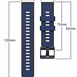Nydelige fargerike silikonreimer i 18/20/22MM med Quick release til Garmin Venu, Vivoactive, Vivomove