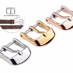 Rose gold lås i rustfritt stål 20mm
