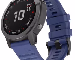 Silikonreim i 20, 22 og 26mm med Quickfit i alle farger