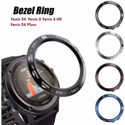 Bezel ring i rustfritt stål til Fenix 3 3HR 5X 5Xpluss