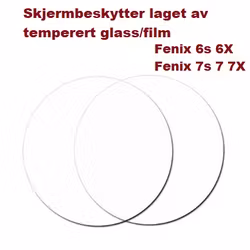 Skjermbeskytter til Fenix 6s 6x 7s 7 7x